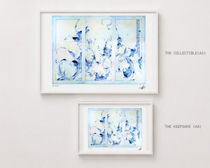 blue passage ~ print 4