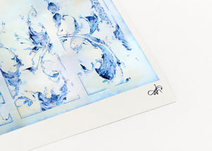 blue passage ~ print 2