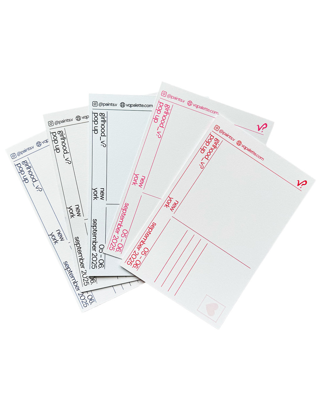 [PRE-ORDER] postcard prints (set of 5)