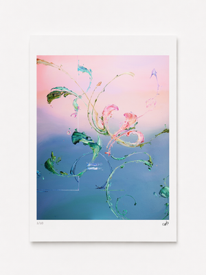 waterlily ~ print 2